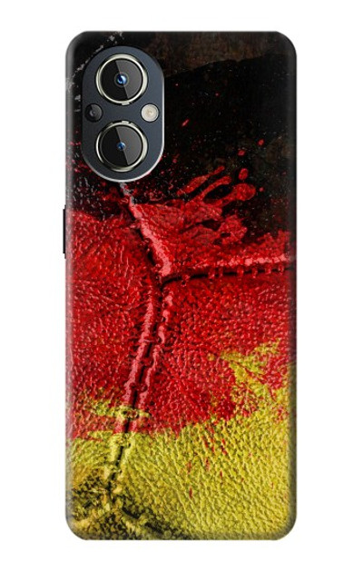 S3303 Germany Flag Vintage Football Graphic Case Cover Custodia per OnePlus Nord N20 5G