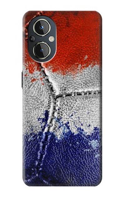 S3304 France Flag Vintage Football Graphic Case Cover Custodia per OnePlus Nord N20 5G