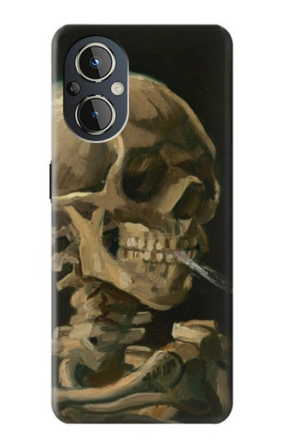 S3358 Vincent Van Gogh Skeleton Cigarette Case Cover Custodia per OnePlus Nord N20 5G