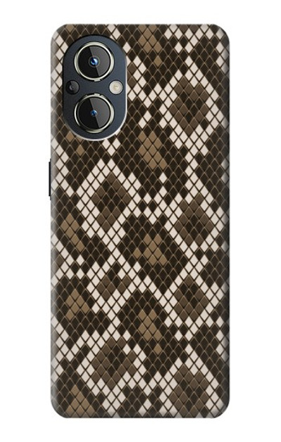 S3389 Seamless Snake Skin Pattern Graphic Case Cover Custodia per OnePlus Nord N20 5G