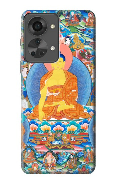 S1256 Buddha Paint Case Cover Custodia per OnePlus Nord 2T