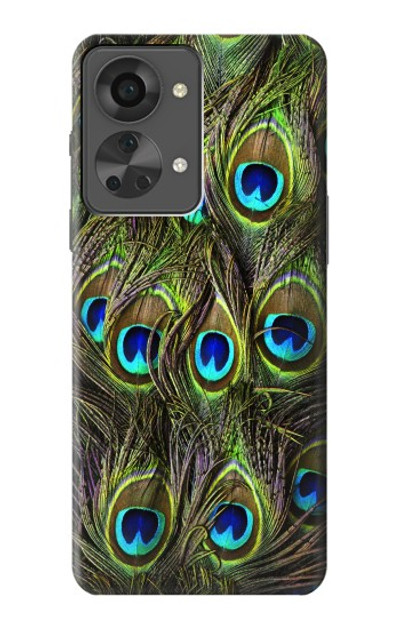 S1965 Peacock Feather Case Cover Custodia per OnePlus Nord 2T