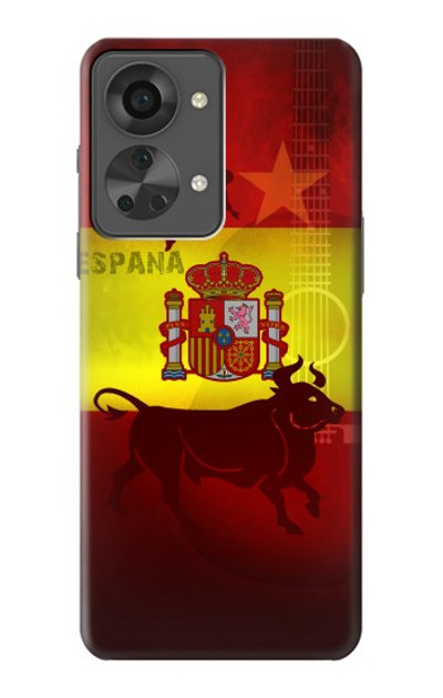 S2984 Spain Football Soccer Case Cover Custodia per OnePlus Nord 2T