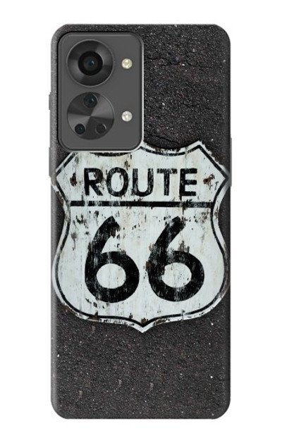 S3207 Route 66 Sign Case Cover Custodia per OnePlus Nord 2T