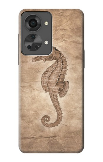 S3214 Seahorse Skeleton Fossil Case Cover Custodia per OnePlus Nord 2T