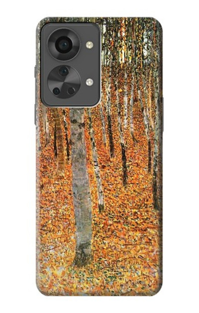 S3380 Gustav Klimt Birch Forest Case Cover Custodia per OnePlus Nord 2T