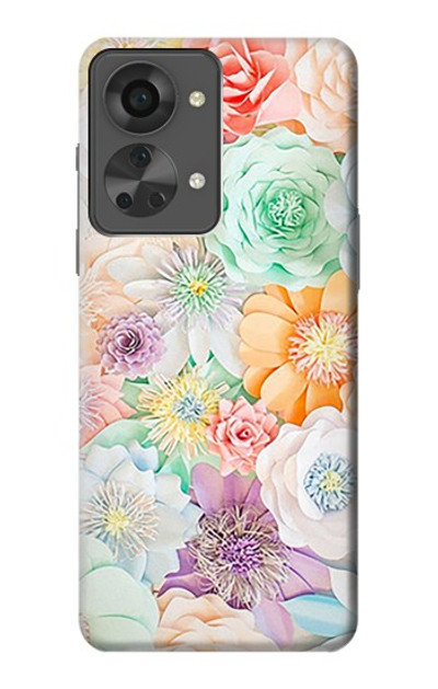 S3705 Pastel Floral Flower Case Cover Custodia per OnePlus Nord 2T