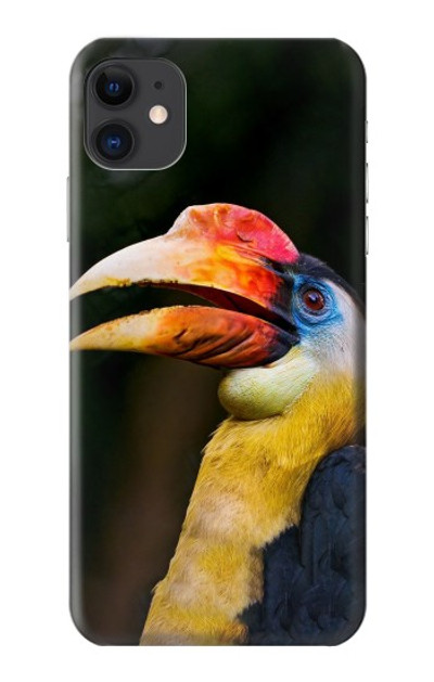 S3876 Colorful Hornbill Case Cover Custodia per iPhone 11