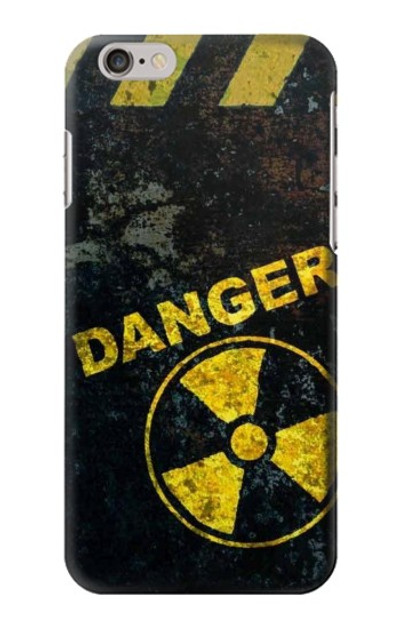 S3891 Nuclear Hazard Danger Case Cover Custodia per iPhone 6 Plus, iPhone 6s Plus