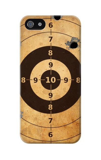 S3894 Paper Gun Shooting Target Case Cover Custodia per iPhone 5 5S SE