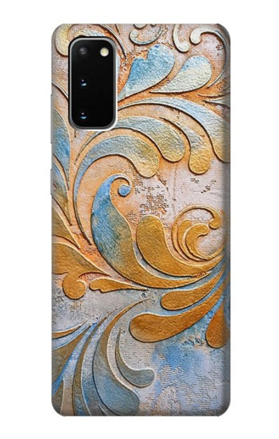 S3875 Canvas Vintage Rugs Case Cover Custodia per Samsung Galaxy S20