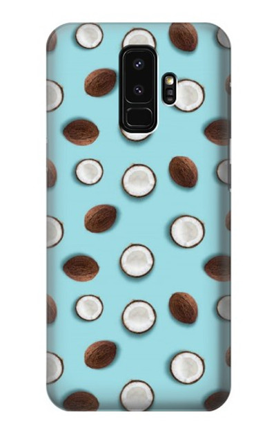 S3860 Coconut Dot Pattern Case Cover Custodia per Samsung Galaxy S9 Plus