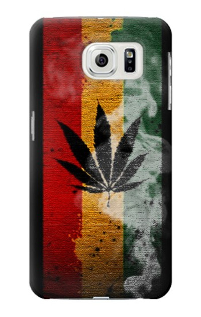 S3890 Reggae Rasta Flag Smoke Case Cover Custodia per Samsung Galaxy S7 Edge