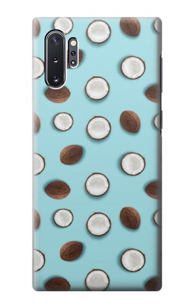 S3860 Coconut Dot Pattern Case Cover Custodia per Samsung Galaxy Note 10 Plus