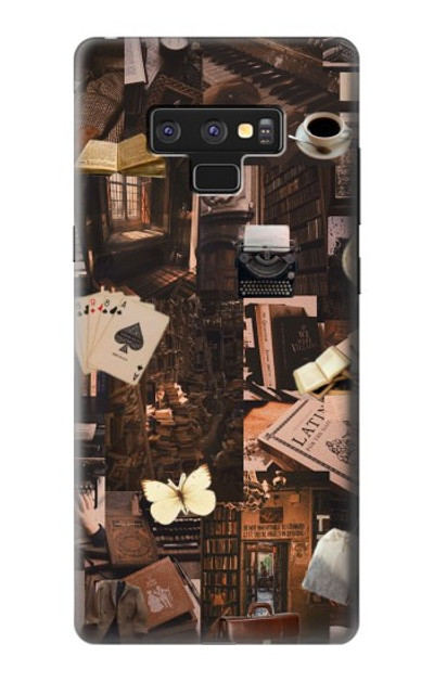 S3877 Dark Academia Case Cover Custodia per Note 9 Samsung Galaxy Note9