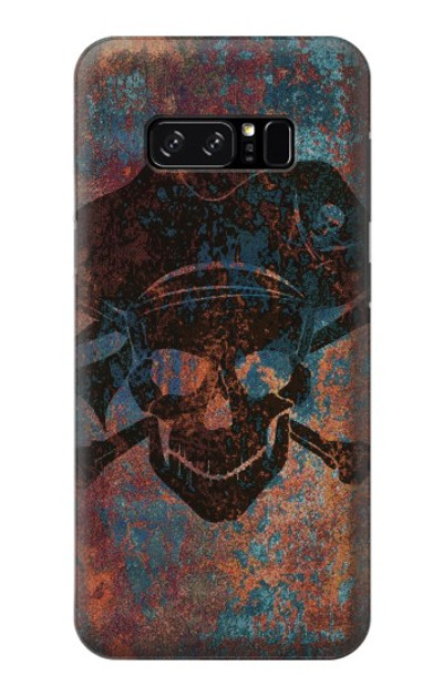 S3895 Pirate Skull Metal Case Cover Custodia per Note 8 Samsung Galaxy Note8