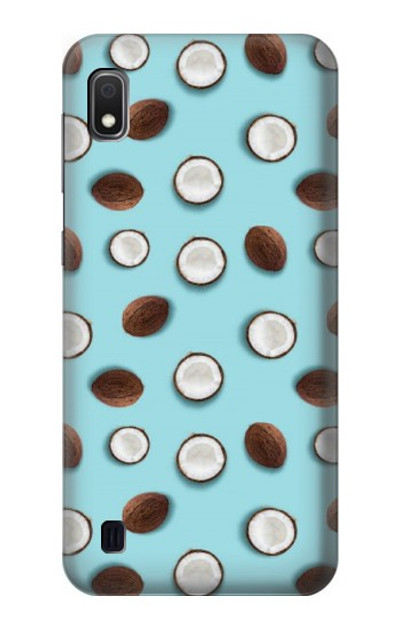 S3860 Coconut Dot Pattern Case Cover Custodia per Samsung Galaxy A10
