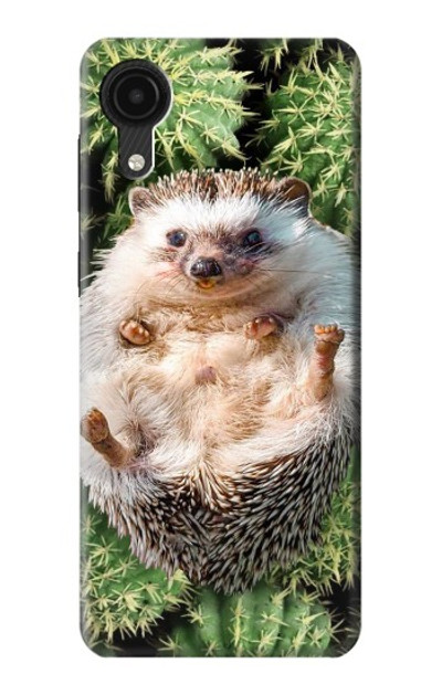 S3863 Pygmy Hedgehog Dwarf Hedgehog Paint Case Cover Custodia per Samsung Galaxy A03 Core