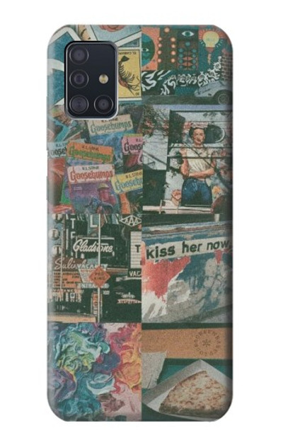 S3909 Vintage Poster Case Cover Custodia per Samsung Galaxy A51