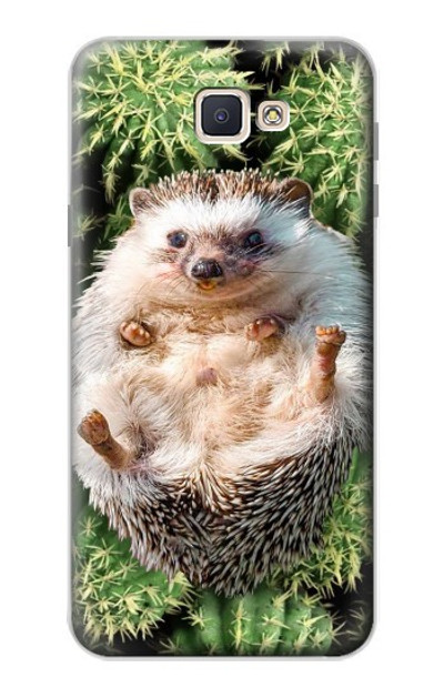 S3863 Pygmy Hedgehog Dwarf Hedgehog Paint Case Cover Custodia per Samsung Galaxy J7 Prime (SM-G610F)