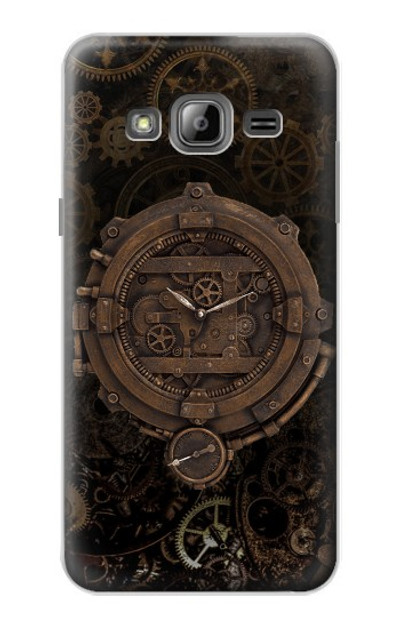 S3902 Steampunk Clock Gear Case Cover Custodia per Samsung Galaxy J3 (2016)