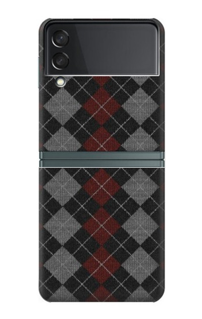 S3907 Sweater Texture Case Cover Custodia per Samsung Galaxy Z Flip 3 5G