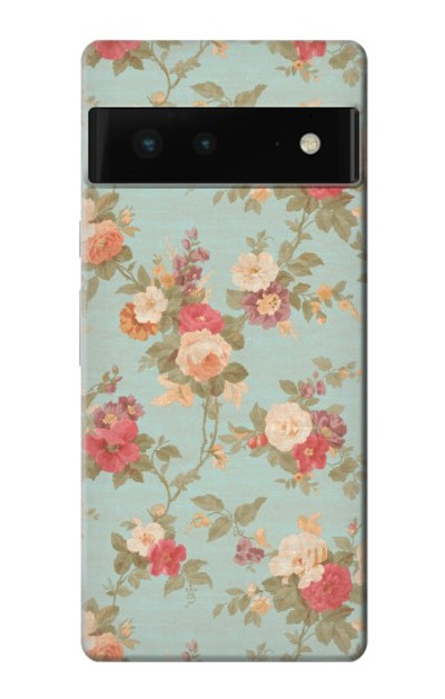 S3910 Vintage Rose Case Cover Custodia per Google Pixel 6