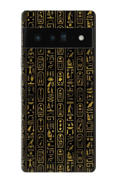 S3869 Ancient Egyptian Hieroglyphic Case Cover Custodia per Google Pixel 6 Pro