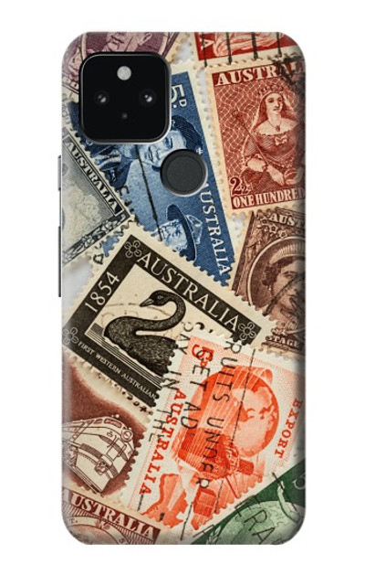 S3900 Stamps Case Cover Custodia per Google Pixel 5