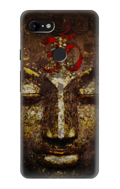 S3874 Buddha Face Ohm Symbol Case Cover Custodia per Google Pixel 3 XL