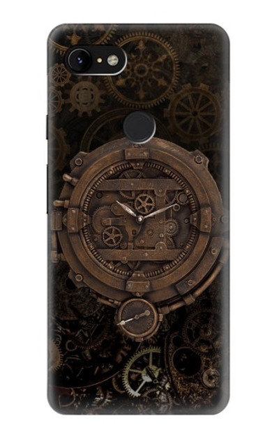 S3902 Steampunk Clock Gear Case Cover Custodia per Google Pixel 3 XL