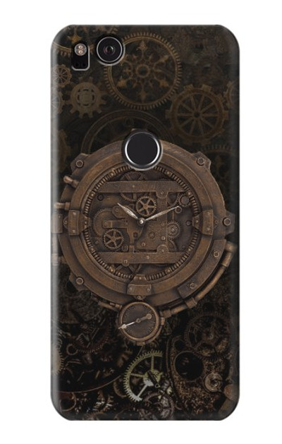 S3902 Steampunk Clock Gear Case Cover Custodia per Google Pixel 2