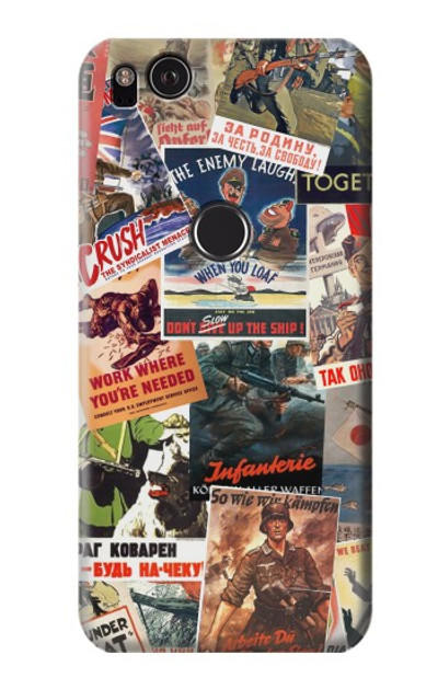 S3905 Vintage Army Poster Case Cover Custodia per Google Pixel 2