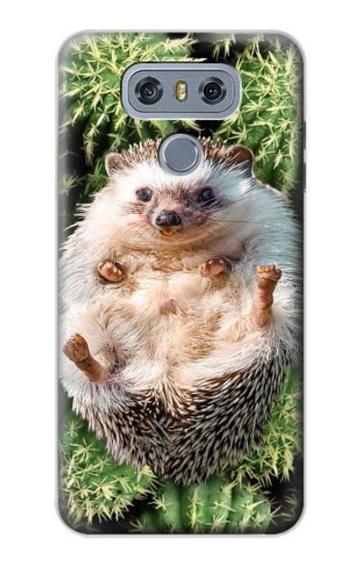 S3863 Pygmy Hedgehog Dwarf Hedgehog Paint Case Cover Custodia per LG G6