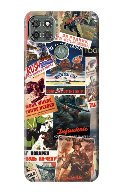 S3905 Vintage Army Poster Case Cover Custodia per Motorola Moto G9 Power