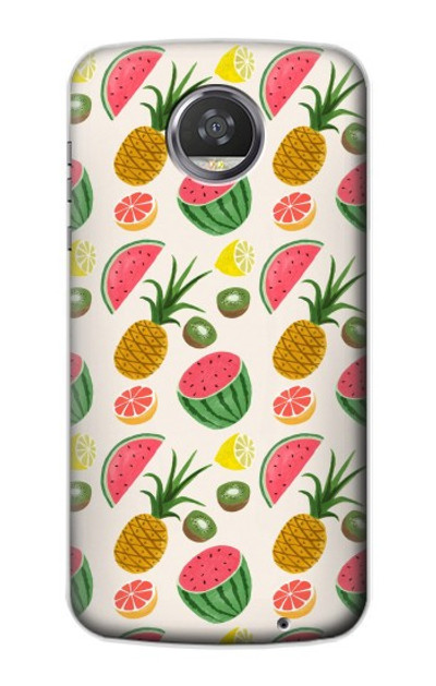 S3883 Fruit Pattern Case Cover Custodia per Motorola Moto Z2 Play, Z2 Force