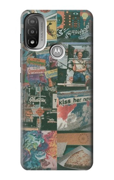 S3909 Vintage Poster Case Cover Custodia per Motorola Moto E20,E30,E40