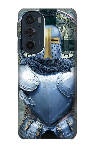 S3864 Medieval Templar Heavy Armor Knight Case Cover Custodia per Motorola Edge 30 Pro