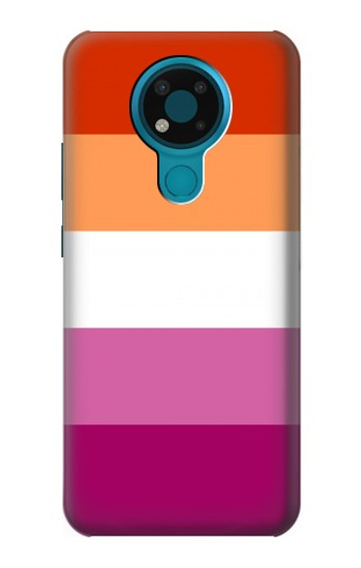 S3887 Lesbian Pride Flag Case Cover Custodia per Nokia 3.4