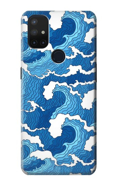 S3901 Aesthetic Storm Ocean Waves Case Cover Custodia per OnePlus Nord N10 5G