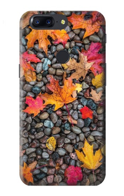 S3889 Maple Leaf Case Cover Custodia per OnePlus 5T