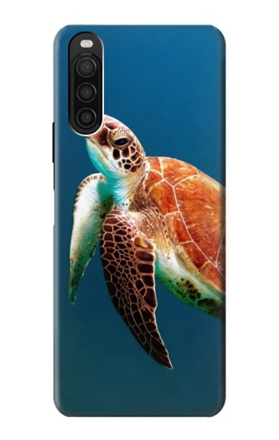S3899 Sea Turtle Case Cover Custodia per Sony Xperia 10 III