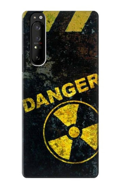 S3891 Nuclear Hazard Danger Case Cover Custodia per Sony Xperia 1 III