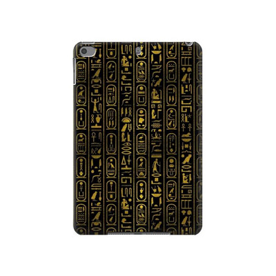 S3869 Ancient Egyptian Hieroglyphic Case Cover Custodia per iPad mini 4, iPad mini 5, iPad mini 5 (2019)