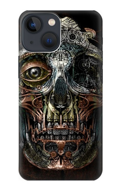 S1685 Steampunk Skull Head Case Cover Custodia per iPhone 14