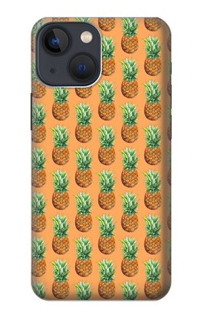 S3258 Pineapple Pattern Case Cover Custodia per iPhone 14