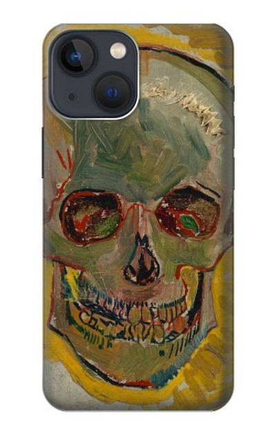 S3359 Vincent Van Gogh Skull Case Cover Custodia per iPhone 14