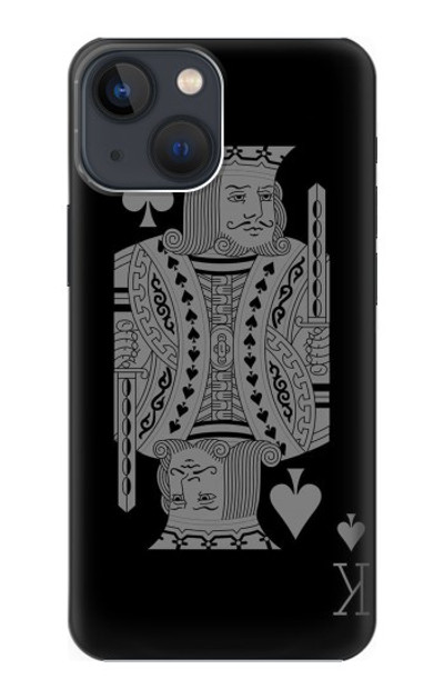 S3520 Black King Spade Case Cover Custodia per iPhone 14