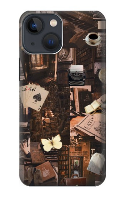 S3877 Dark Academia Case Cover Custodia per iPhone 14