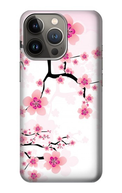 S2359 Plum Blossom Case Cover Custodia per iPhone 14 Pro